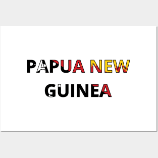 Drapeau  Papua New Guinea Posters and Art